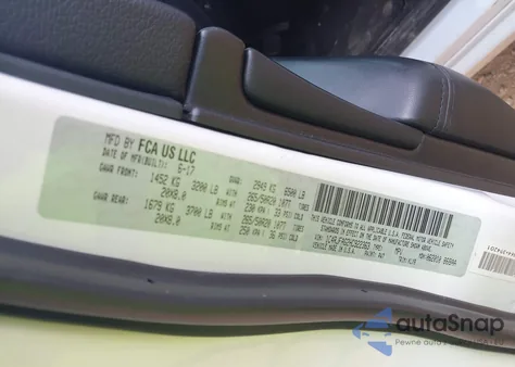 2017 Jeep Grand Cherokee Altitude 4X4 z USA, uszkodzony, nr VIN 1C4RJFAG2HC922363